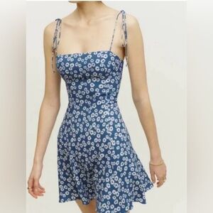 Reformation Presley Mini Dress in Dana Print